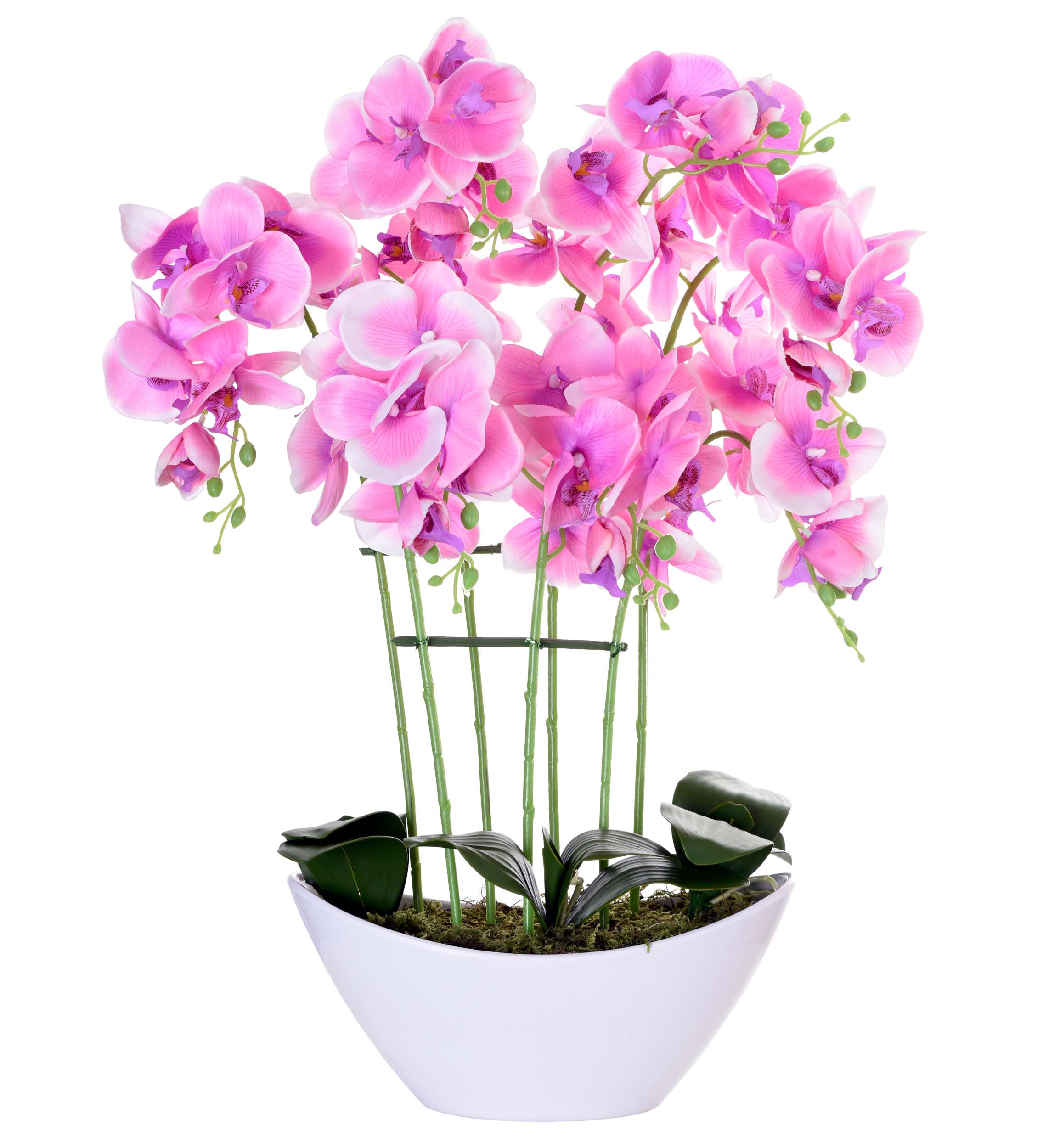 orchidea storczyk rozowy sztuczny 56 kwiatow