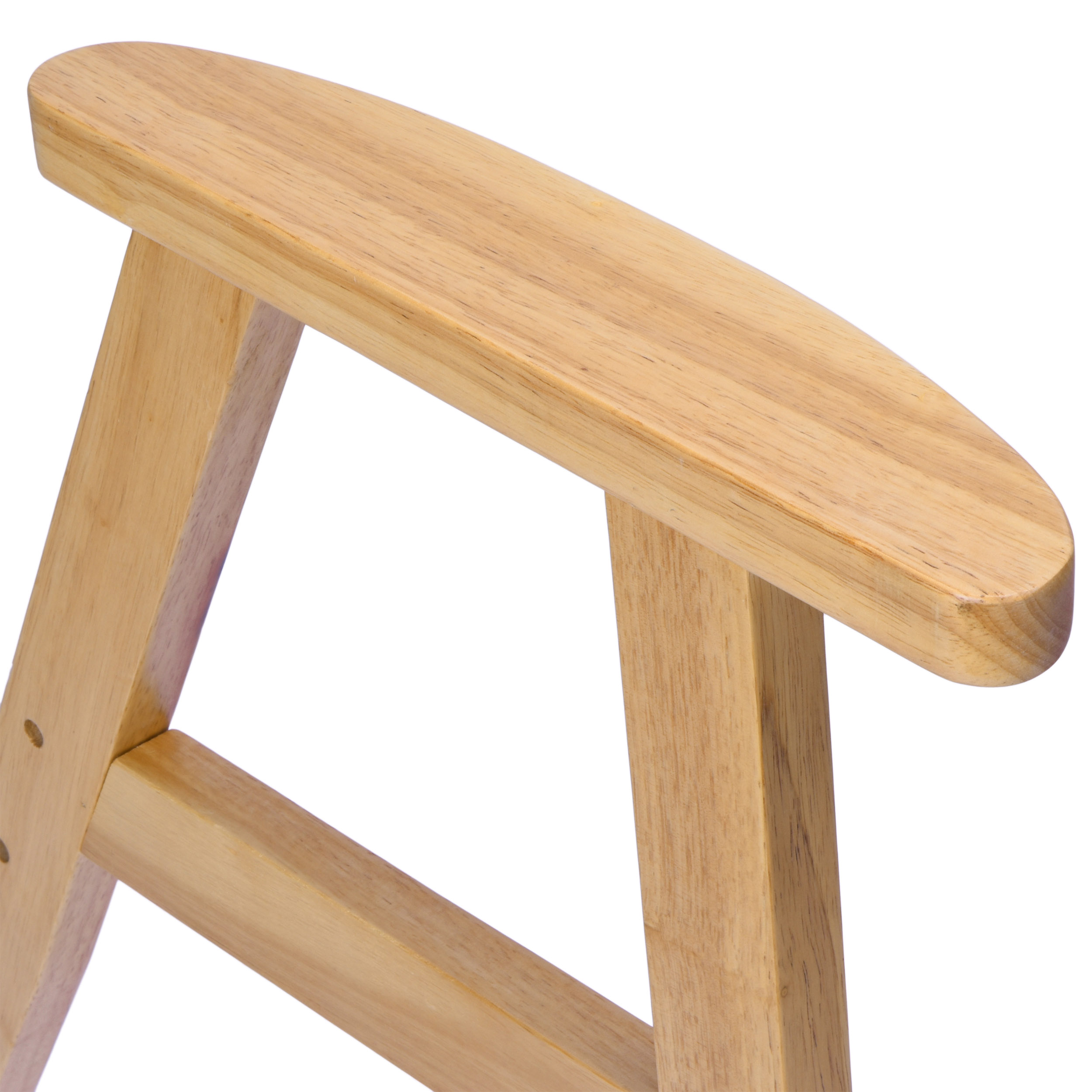 Nogi drewniane do fotela - drewno kauczukowe