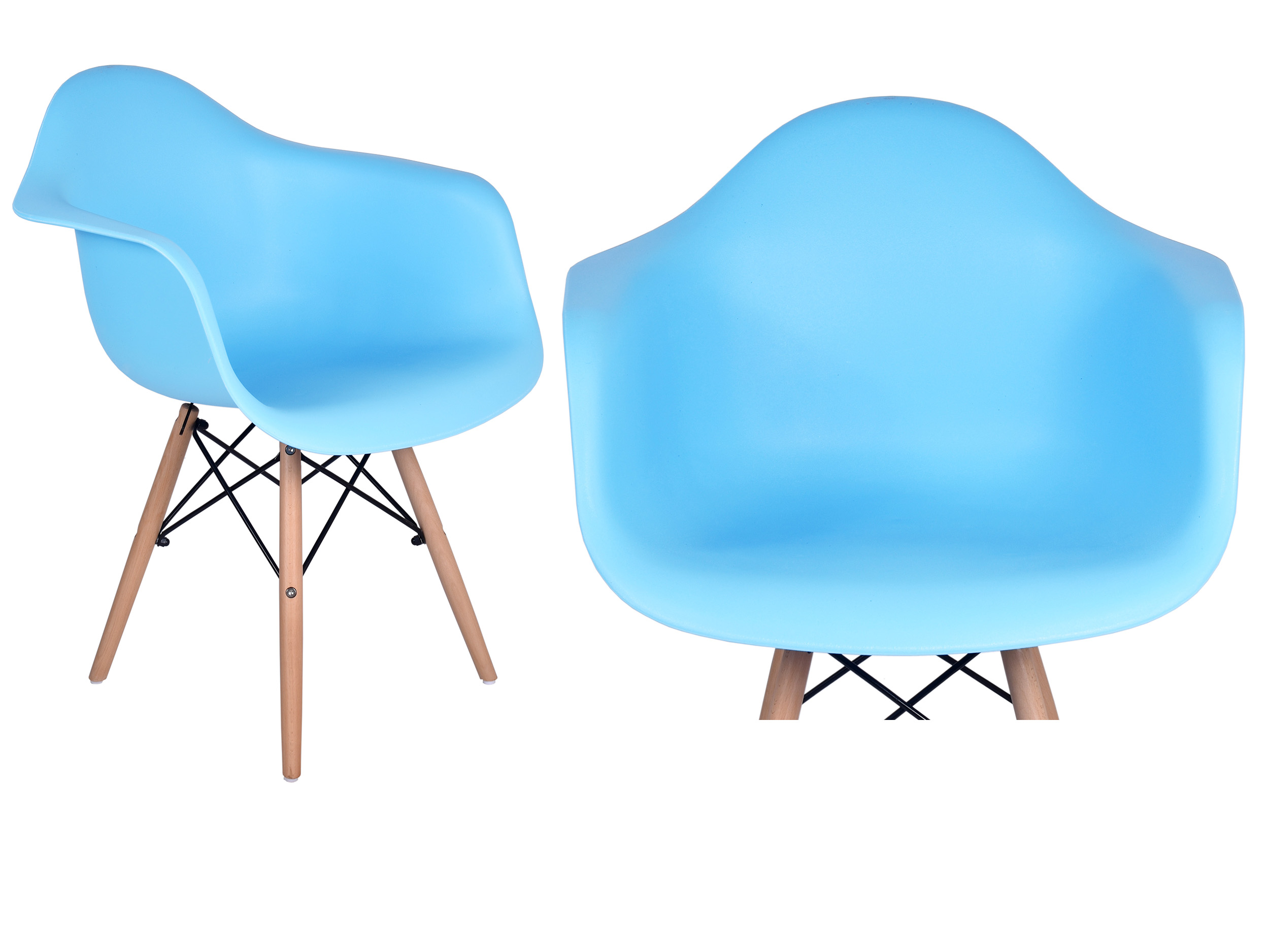 krzeslo nowoczesne skandynawskie DAW nicea