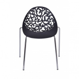 Krzesło Sierra - czarny mat