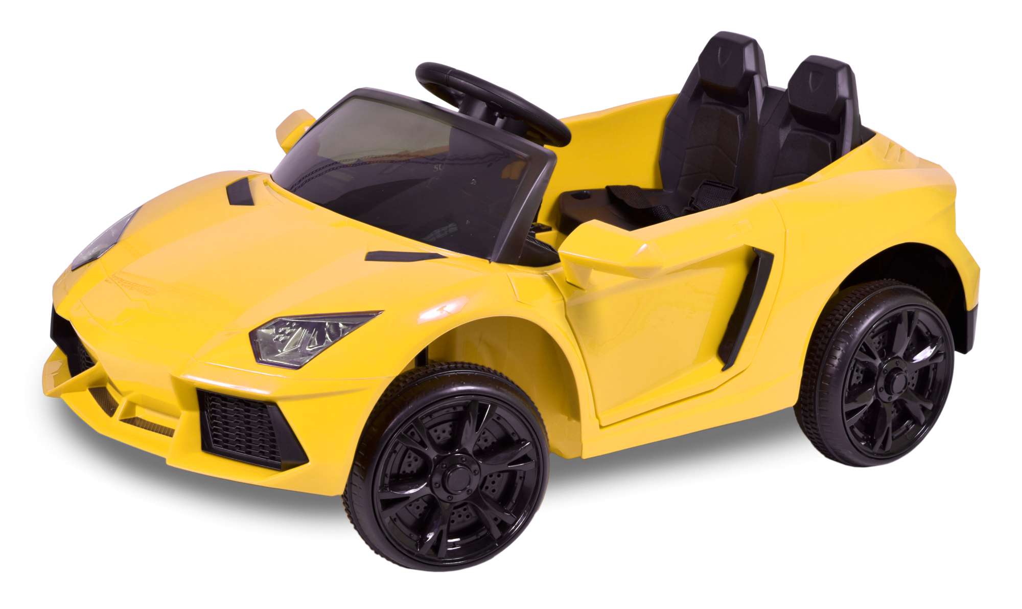 Samochód elektryczny kabriolet dla dzieci LAM11 żółty