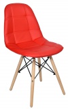 Krzesło Lyon - czerwony