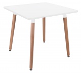 Stół kwadratowy PARIS DTW 80x80 cm biały