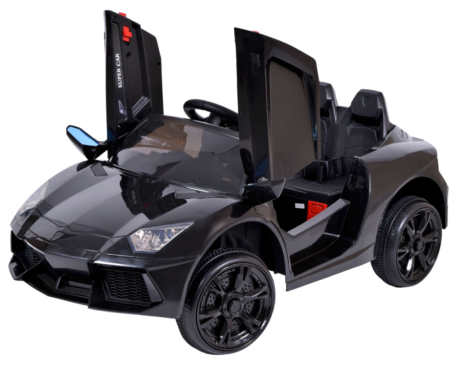Samochód elektryczny kabriolet dla dzieci LAM11 czarny