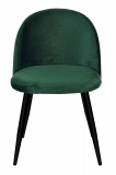 Krzesło tapicerowane SOUL VELVET zielony