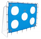 Bramka piłkarska z matą celowniczą ROBERTO 213x152 cm