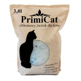 Silikonowy żwirek dla kota PrimiCat 4 X 3,8 L 15,2 litra