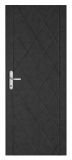 Tapicerka drzwiowa gruba KRATA MAX 21 Szary 95 cm