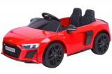 Samochód elektryczny kabriolet dla dzieci AUDI R8 SPYDER czerwony