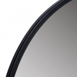Lustro nowoczesne Sander 70 cm czarne