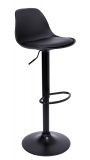 Hoker krzesło barowe RICARDO BLACK - czarny