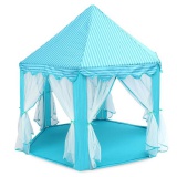 Namiot pałac dla dzieci składany niebieski