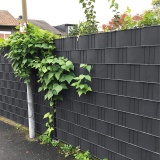 Taśma ogrodzeniowa 19 cm  x 35 m grafitowa osłona
