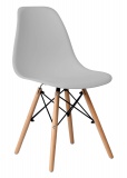 Krzesło nowoczesne Paris DSW szare