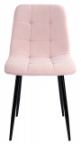Krzesło boucle DENVER teddy różowe