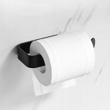 Uchwyt na papier toaletowy Narim loft czarny